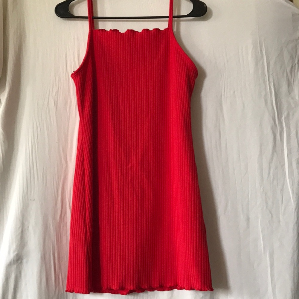 Red dress